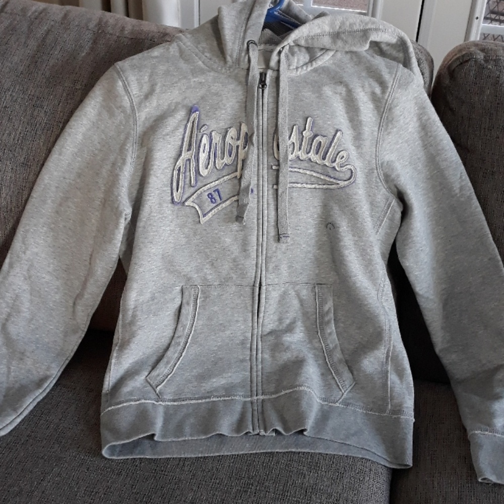 NWT Aeropostale Womens Zip Sweatshirt Size L